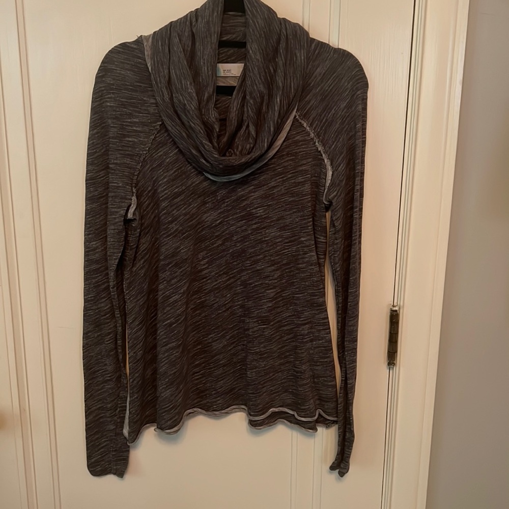 Gray Free People Shirt